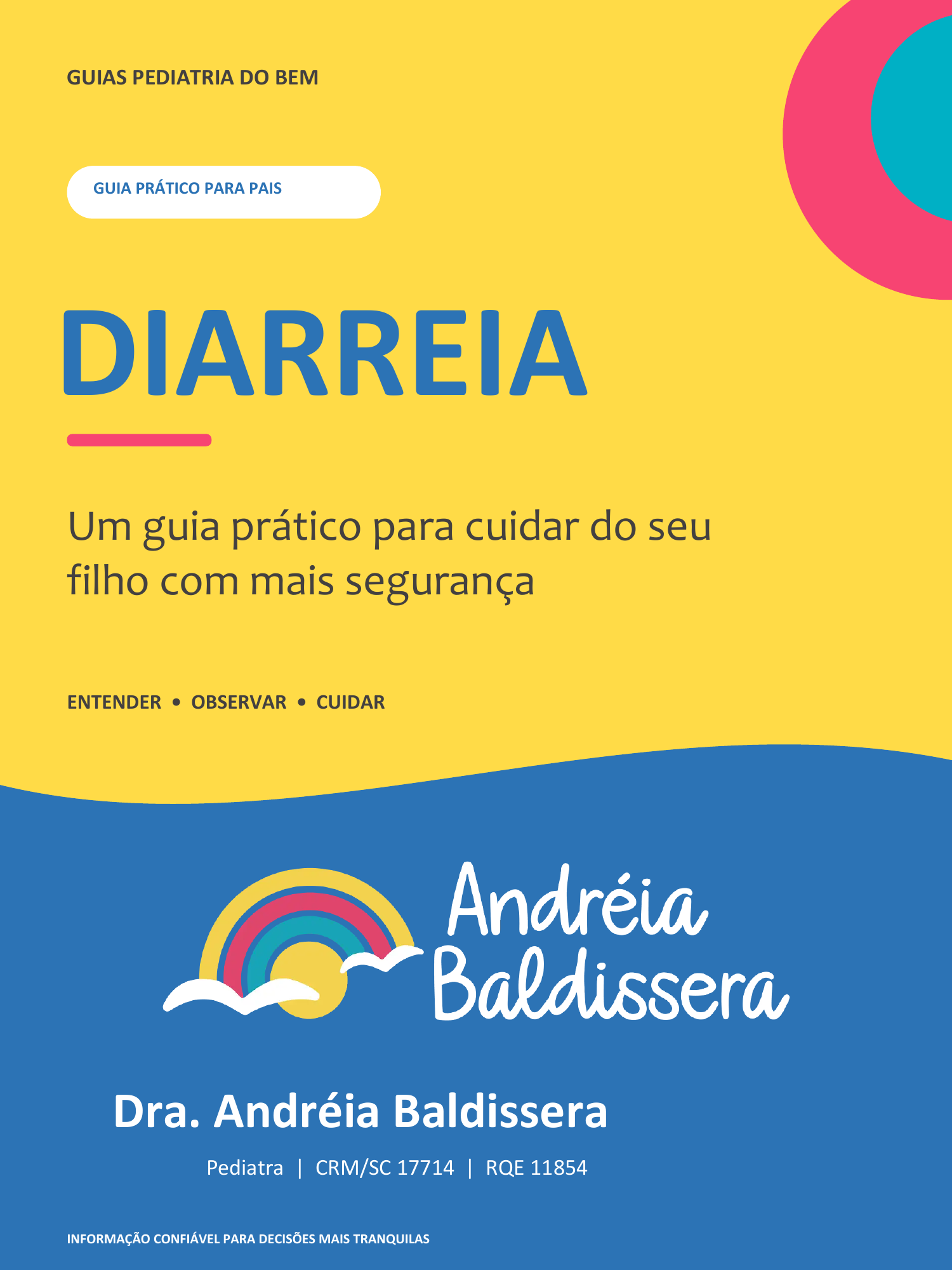 Capa do e-book Diarreia — Pediatria do Bem