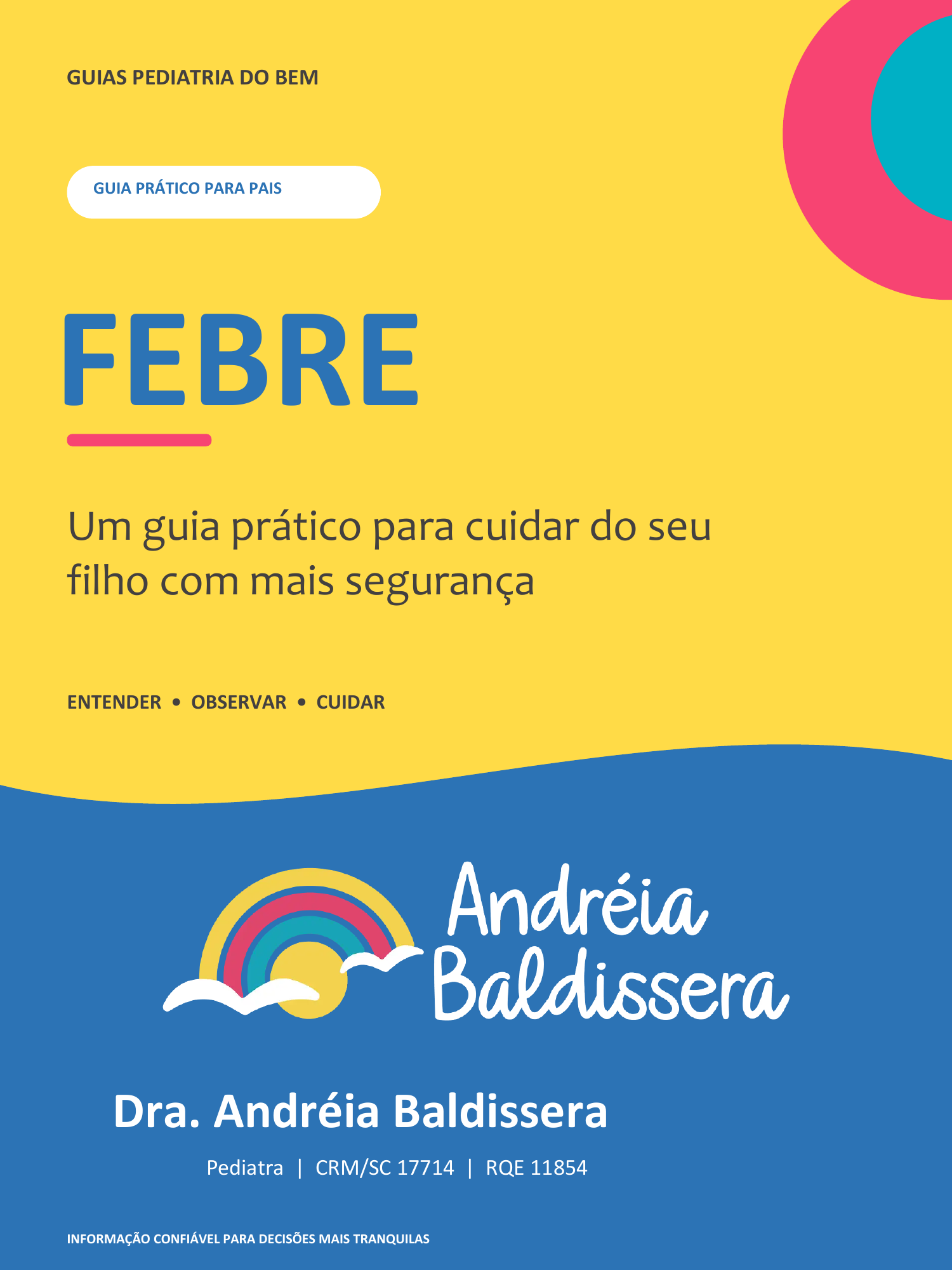 Capa do e-book Febre — Pediatria do Bem