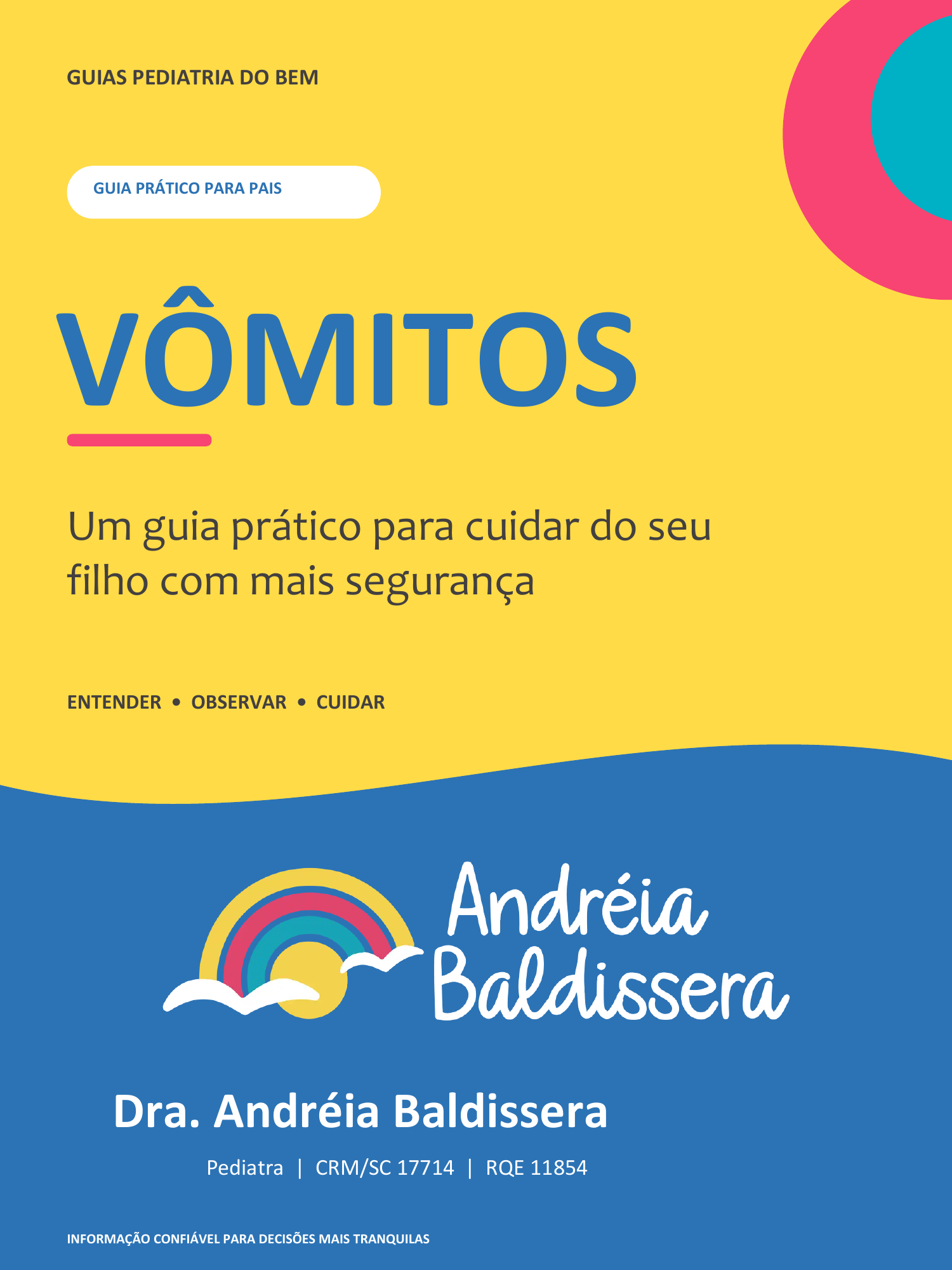 Capa do e-book Vômito — Pediatria do Bem